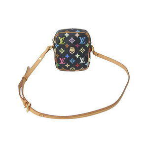 Louis Vuitton Multicolore Multicolor Rift Bag Black by Takashi Murakami